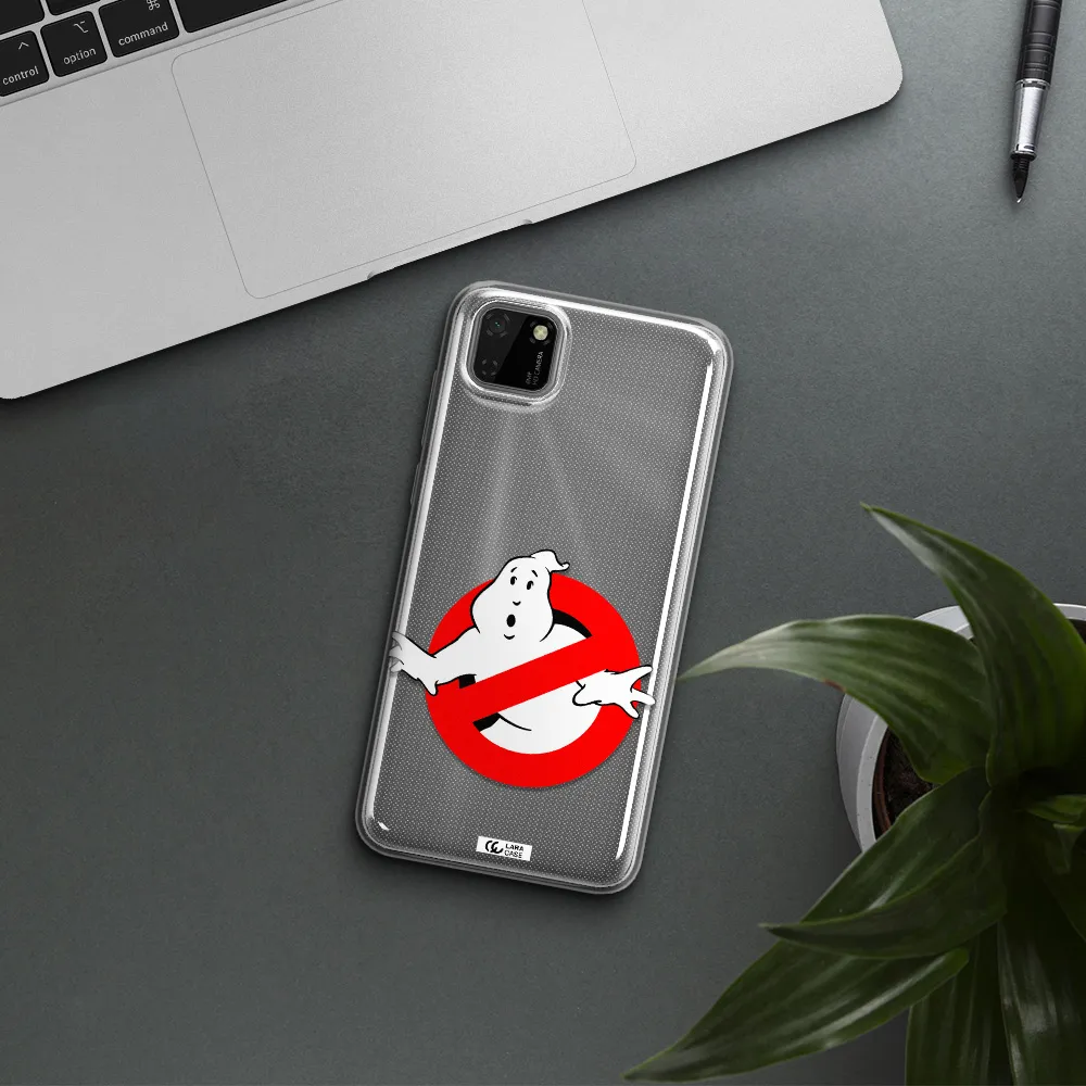 Entry Of Ghosts Is Prohibited Huawei Y5P Clear TPU Case