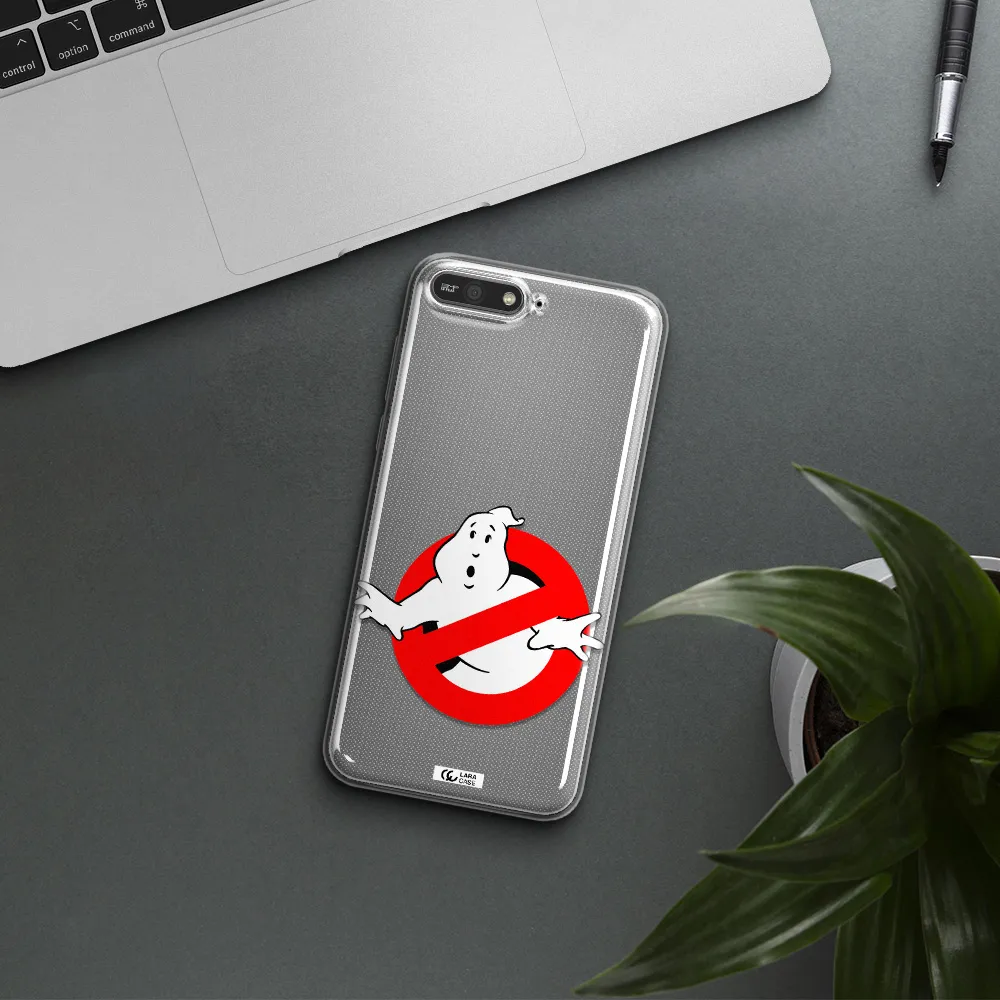 Entry Of Ghosts Is Prohibited Huawei Y6 2018 Clear TPU Case
