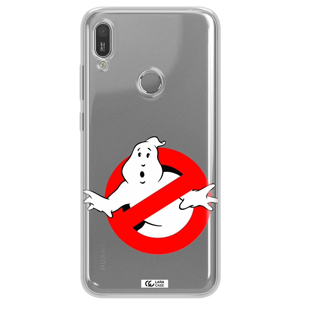 Entry Of Ghosts Is Prohibited Huawei Y6 2019 Clear TPU Case