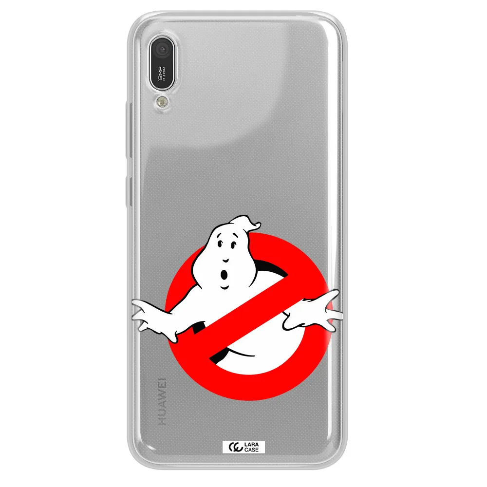 Entry Of Ghosts Is Prohibited Huawei Y6 Pro 2019 Clear TPU Case