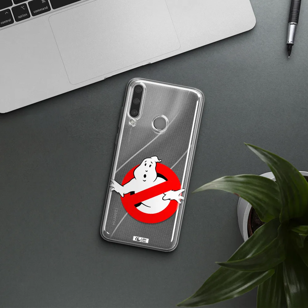 Entry Of Ghosts Is Prohibited Huawei Y6P Clear TPU Case