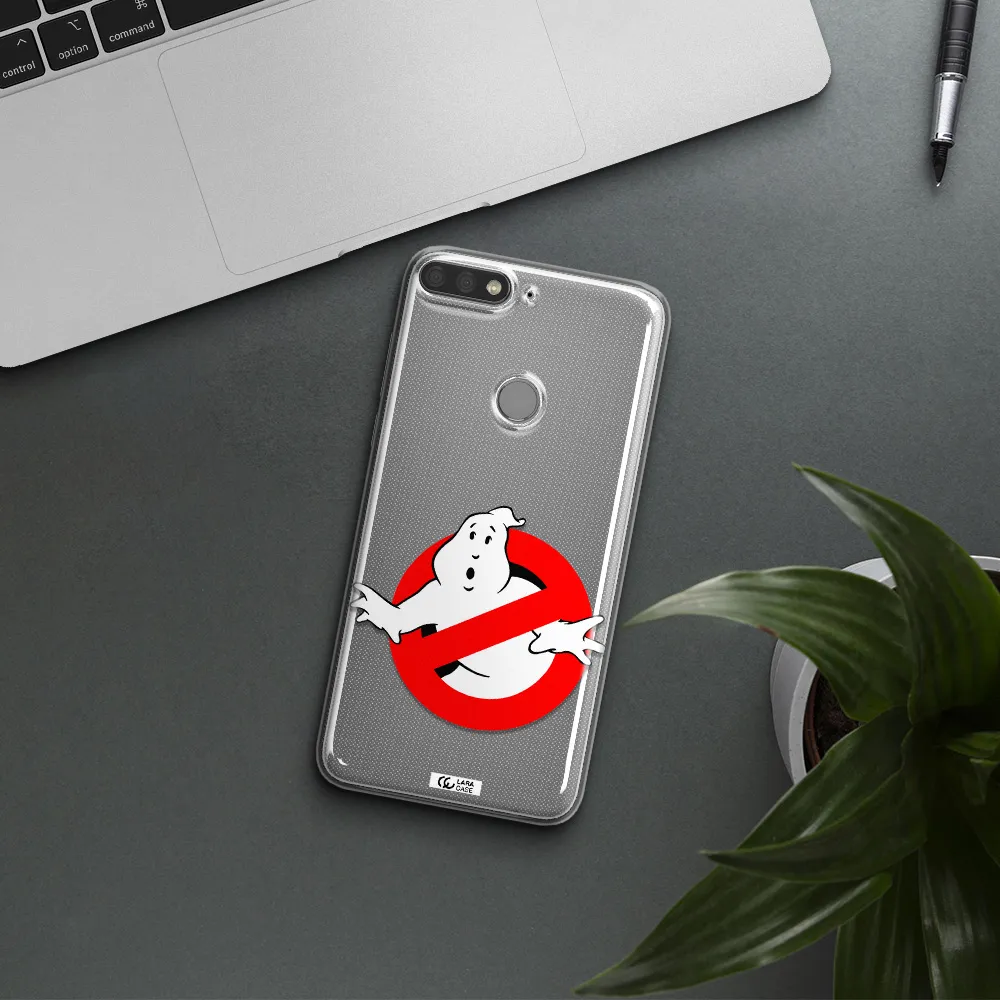Entry Of Ghosts Is Prohibited Huawei Y7 Prime 2018 Clear TPU Case