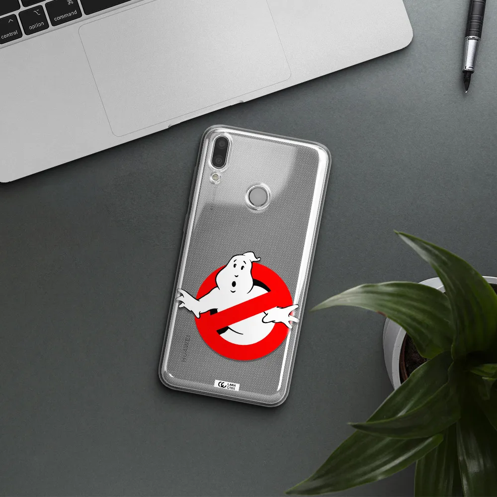 Entry Of Ghosts Is Prohibited Huawei Y9 2019 Clear TPU Case