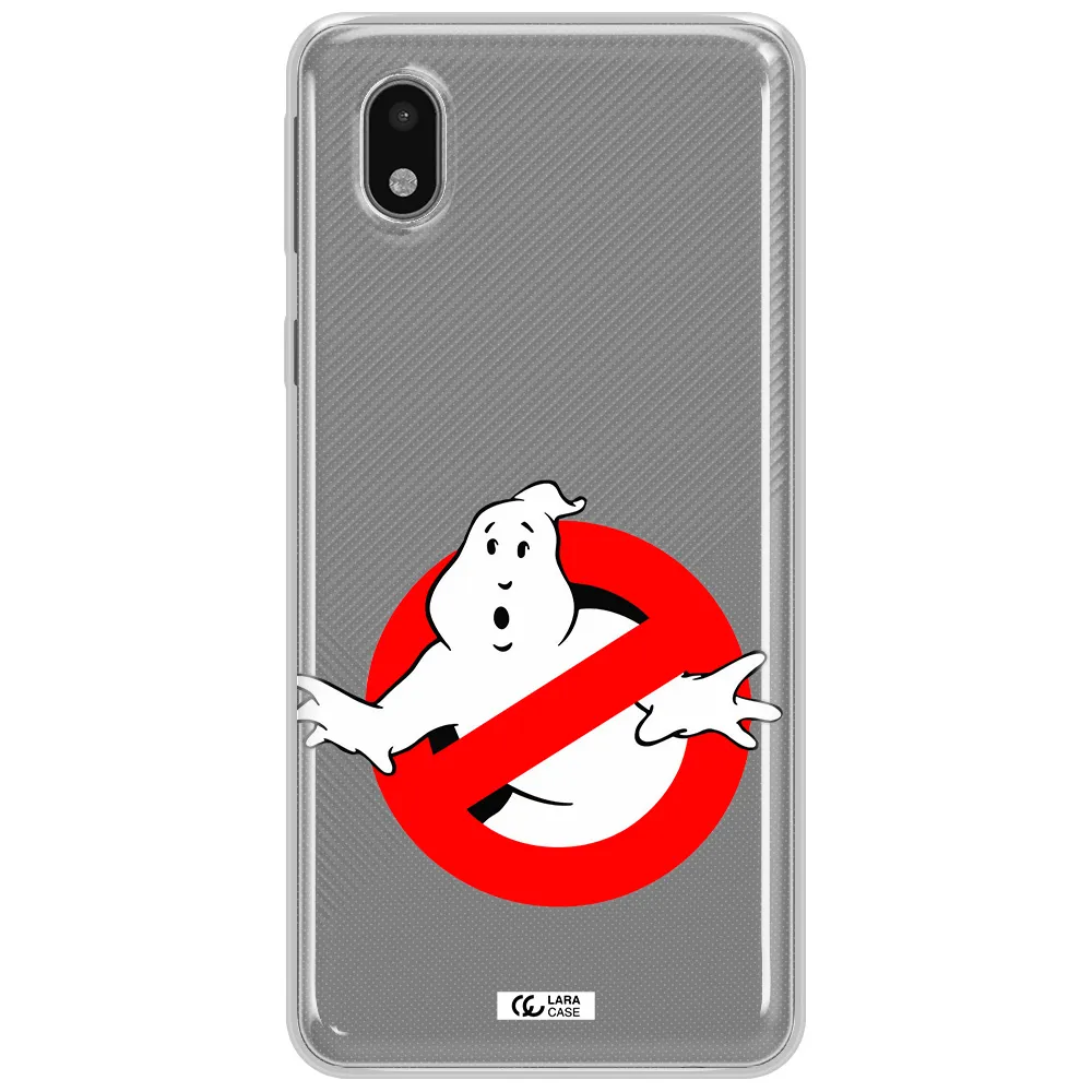Entry Of Ghosts Is Prohibited Samsung A01 Core Clear Tpu Case