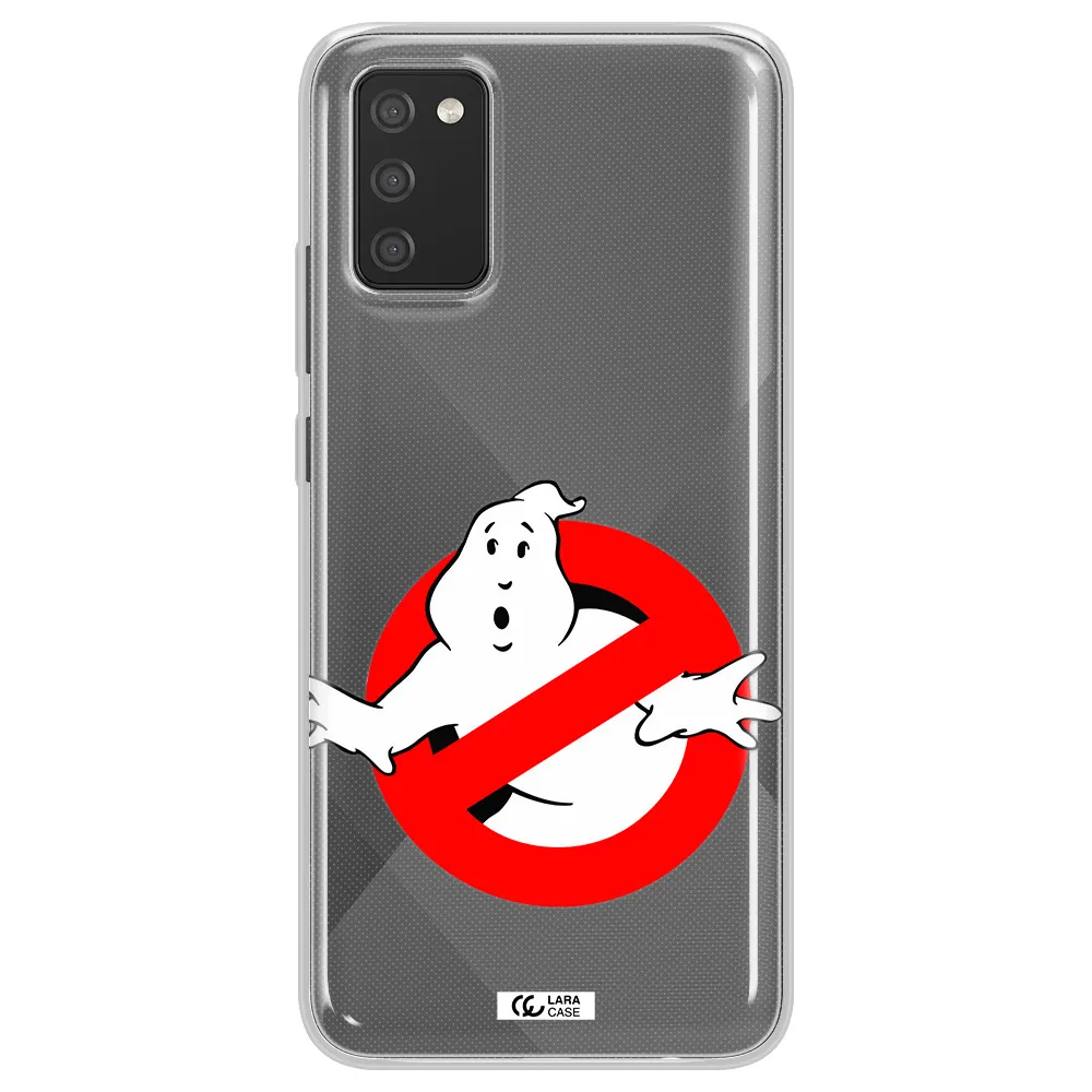 Entry Of Ghosts Is Prohibited Samsung A02S Clear TPU Case