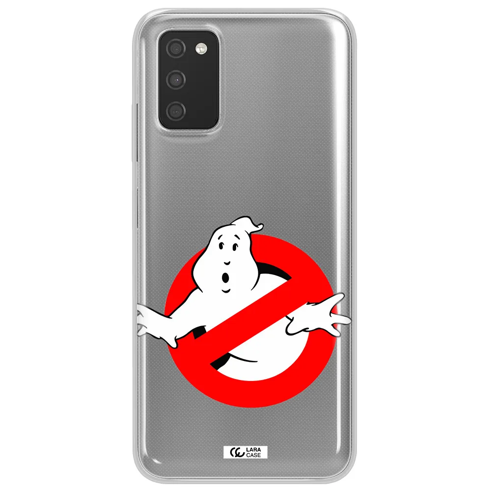 Entry Of Ghosts Is Prohibited Samsung A03S Clear TPU Case
