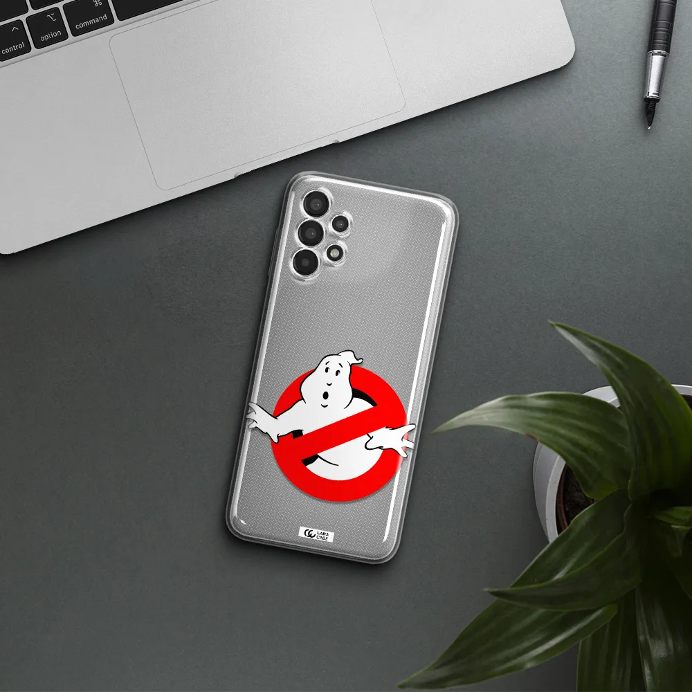 Entry Of Ghosts Is Prohibited Samsung A13 Clear TPU Case