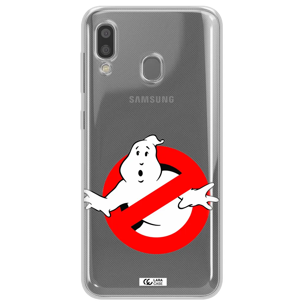 Entry Of Ghosts Is Prohibited Samsung A20 Clear TPU Case