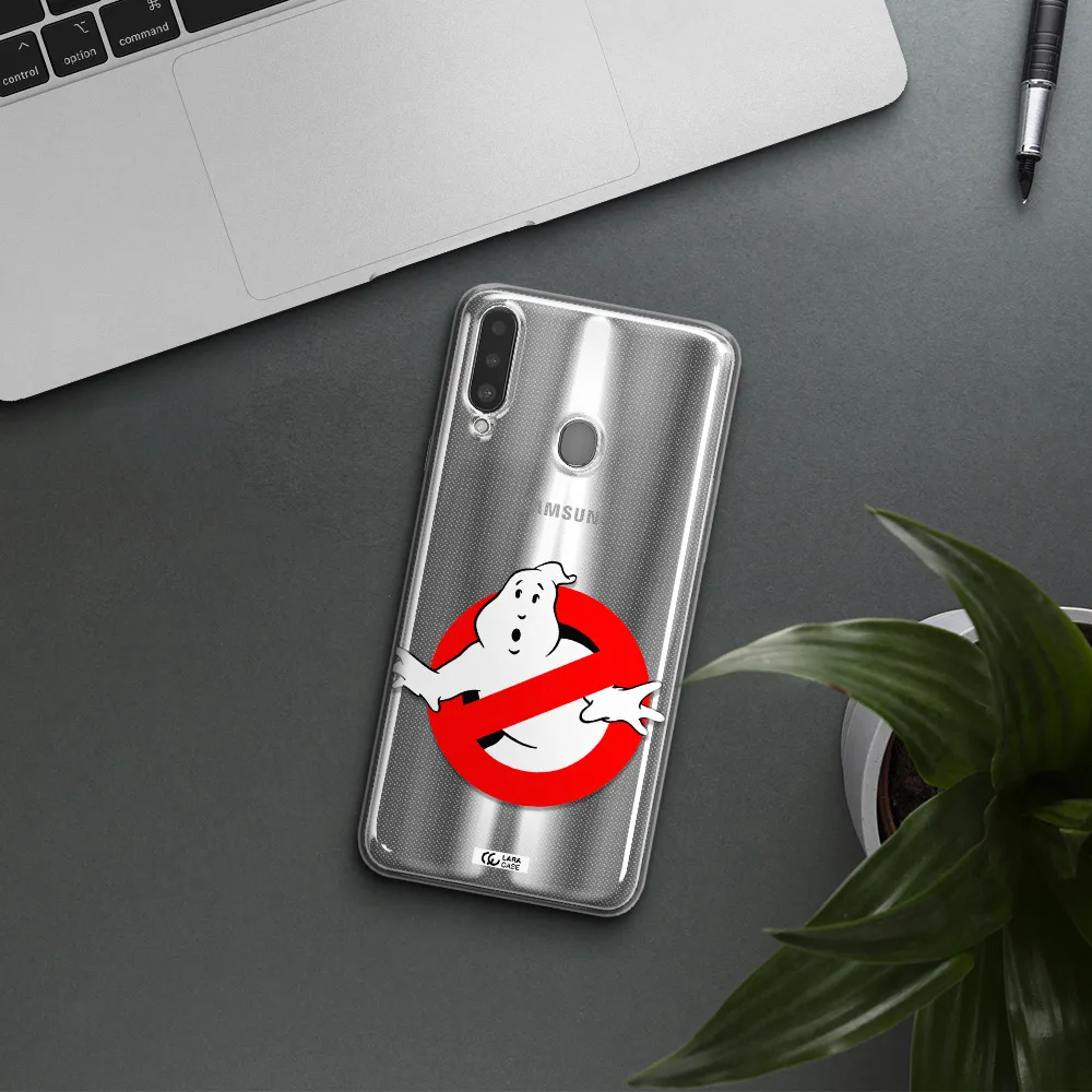 Entry Of Ghosts Is Prohibited Samsung A20S Clear TPU Case