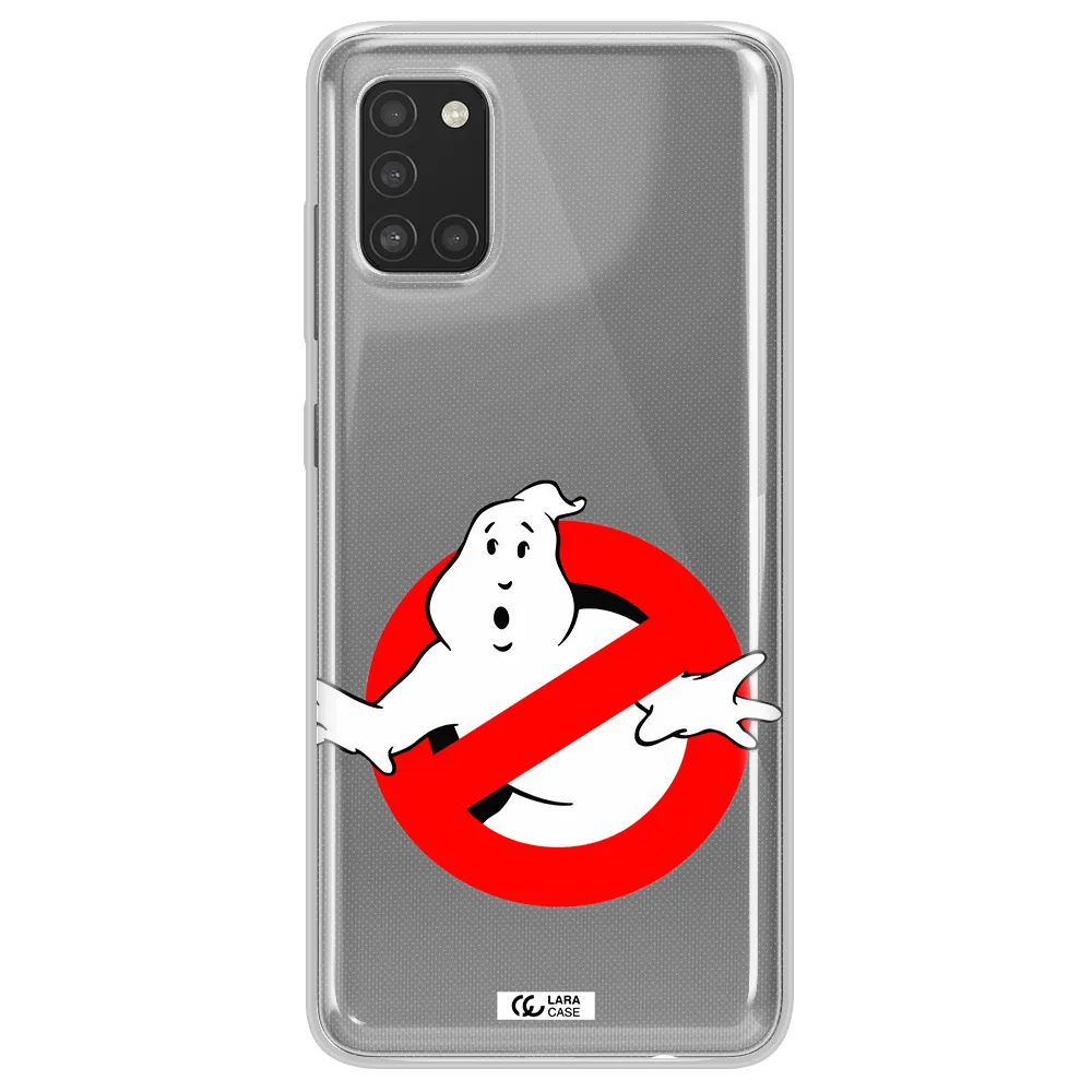 Entry Of Ghosts Is Prohibited Samsung A31 Clear TPU Case
