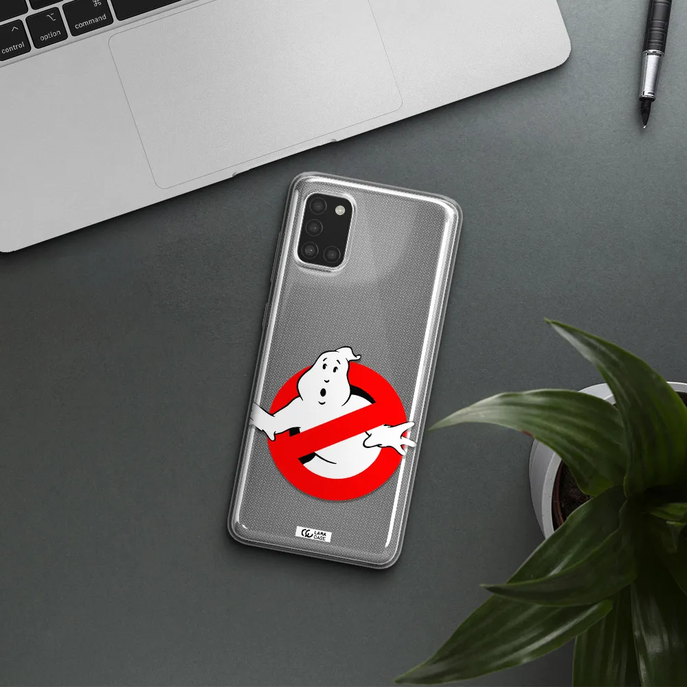 Entry Of Ghosts Is Prohibited Samsung A31 Clear TPU Case
