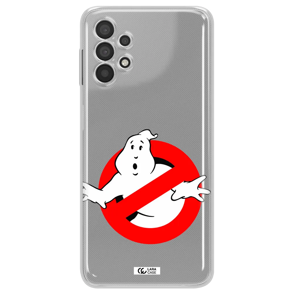 Entry Of Ghosts Is Prohibited Samsung A32 Clear TPU Case