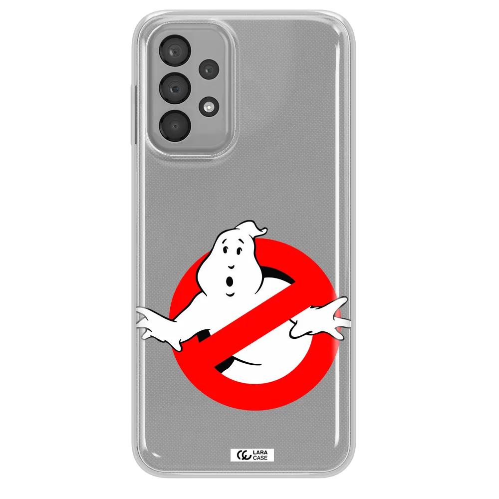 Entry Of Ghosts Is Prohibited Samsung A33 Clear TPU Case