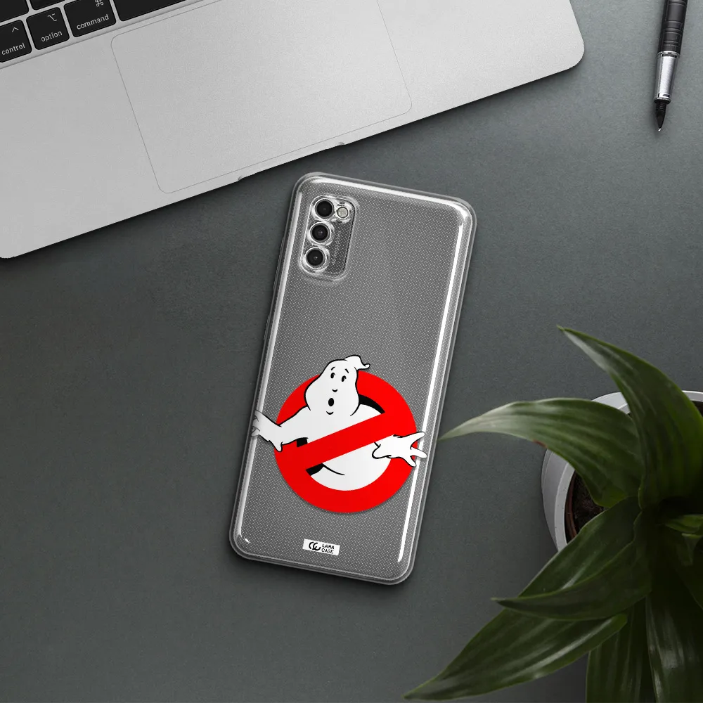 Entry Of Ghosts Is Prohibited Samsung A41 Clear Tpu Case