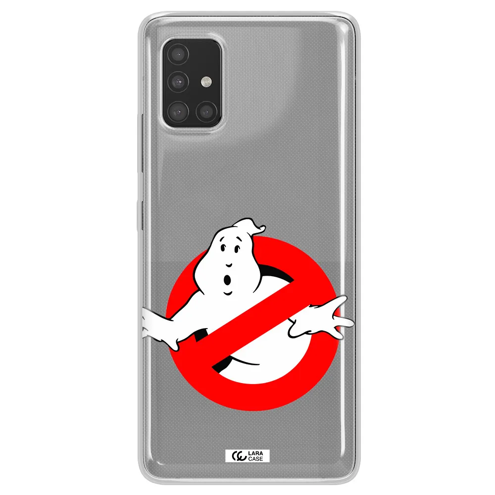 Entry Of Ghosts Is Prohibited Samsung A51 Clear TPU Case