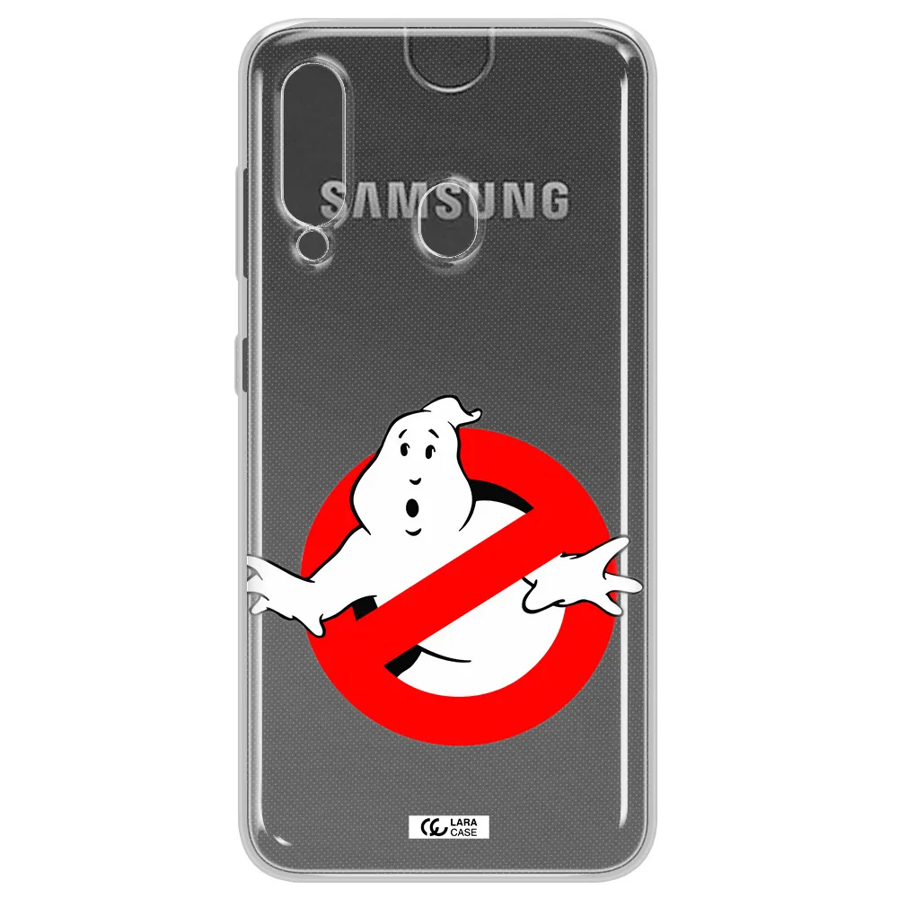 Entry Of Ghosts Is Prohibited Samsung A60 Clear TPU Case