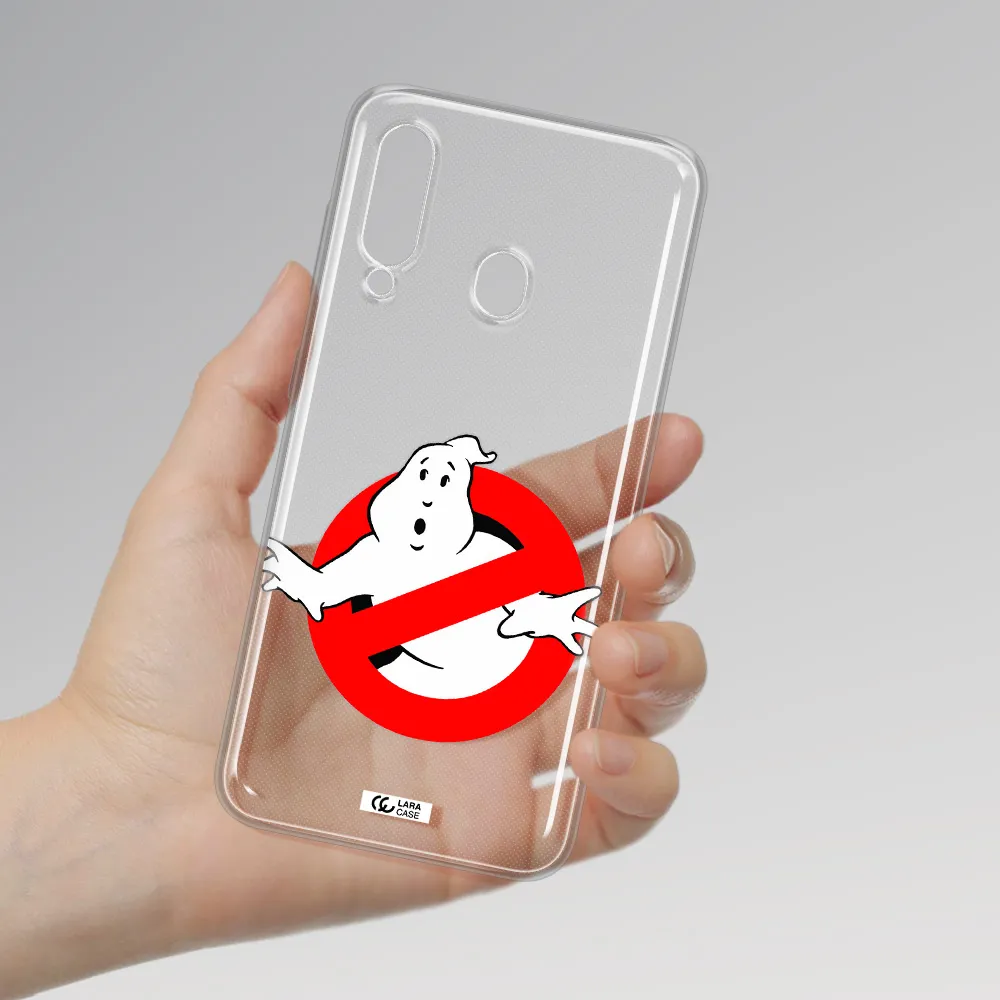 Entry Of Ghosts Is Prohibited Samsung A60 Clear TPU Case