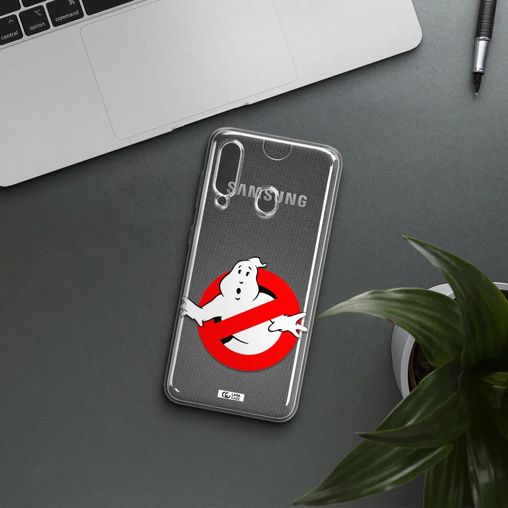 Entry Of Ghosts Is Prohibited Samsung A60 Clear TPU Case