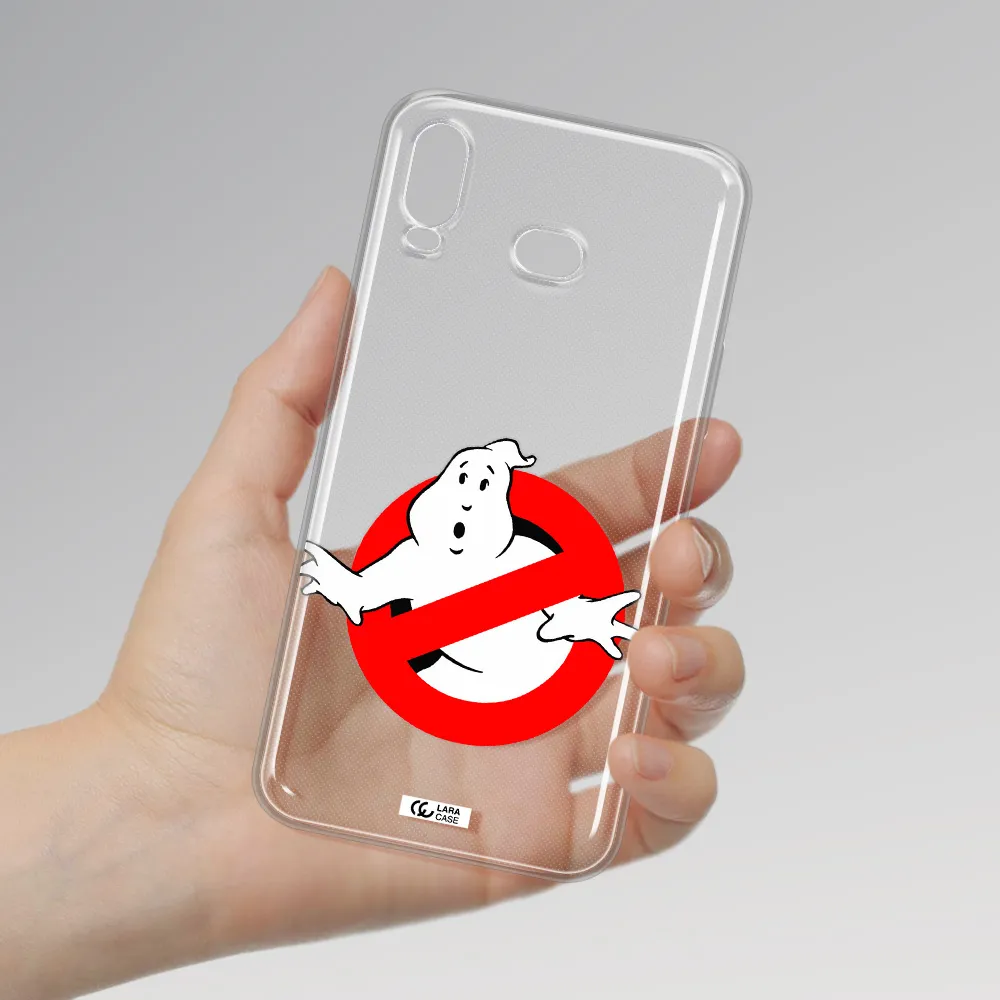 Entry Of Ghosts Is Prohibited Samsung A6S Clear TPU Case