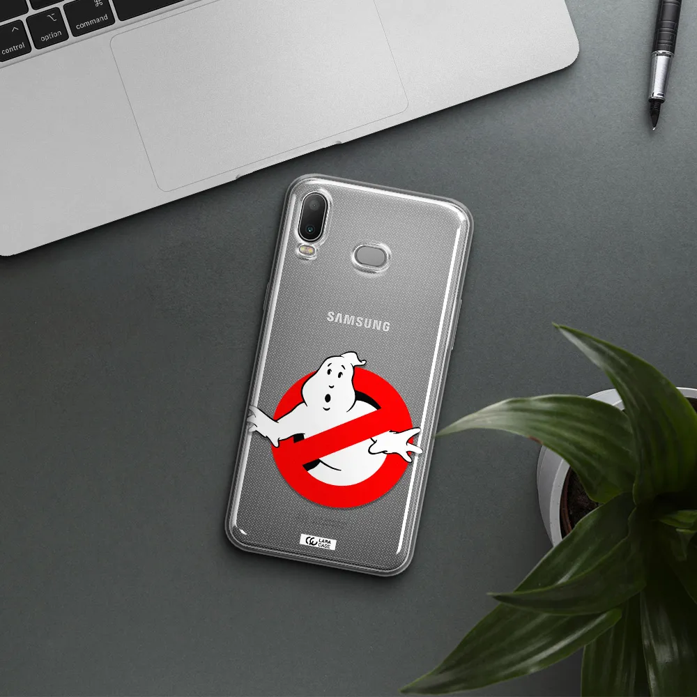 Entry Of Ghosts Is Prohibited Samsung A6S Clear TPU Case