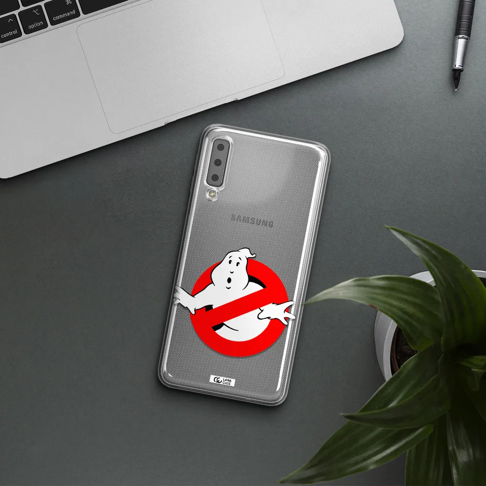 Entry Of Ghosts Is Prohibited Samsung A7 2018 Clear TPU Case