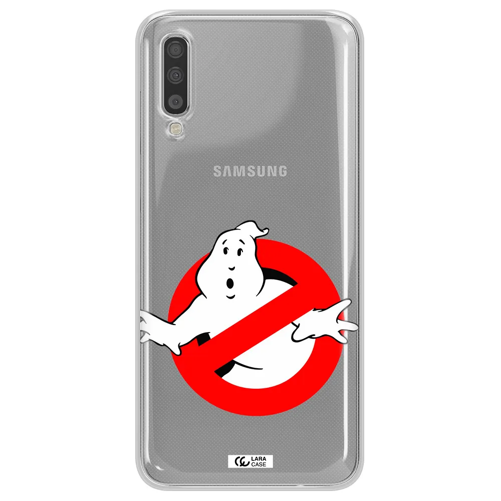 Entry Of Ghosts Is Prohibited Samsung A70 Clear TPU Case