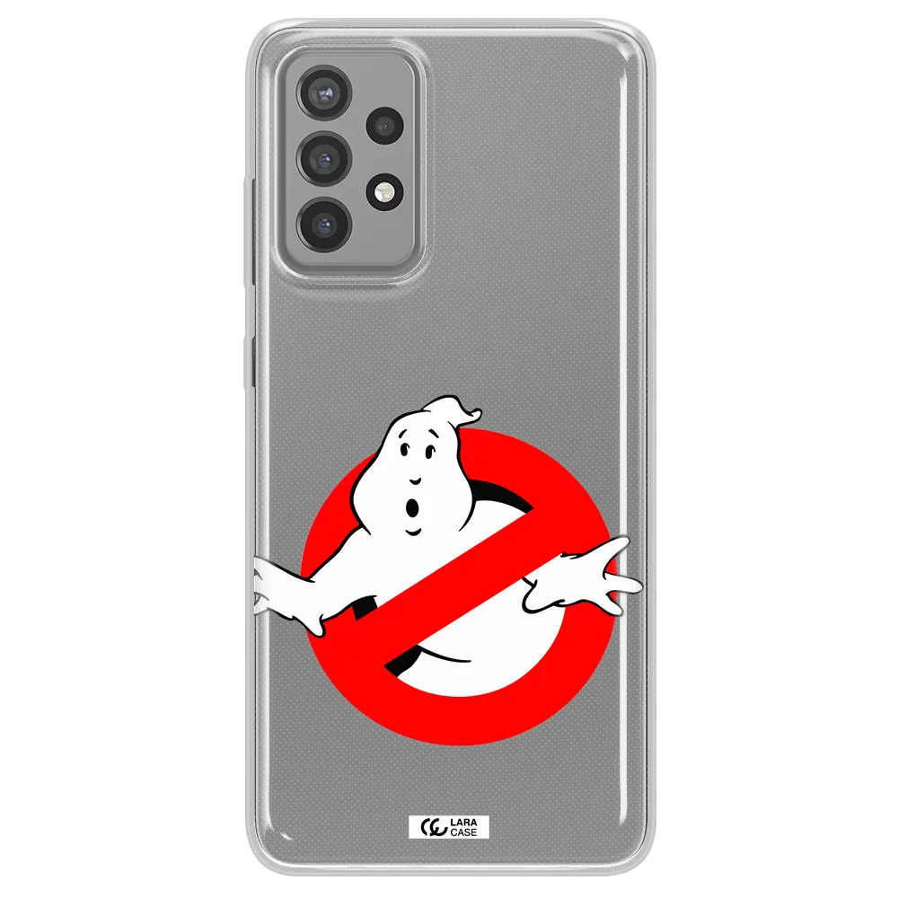 Entry Of Ghosts Is Prohibited Samsung A72 Clear TPU Case