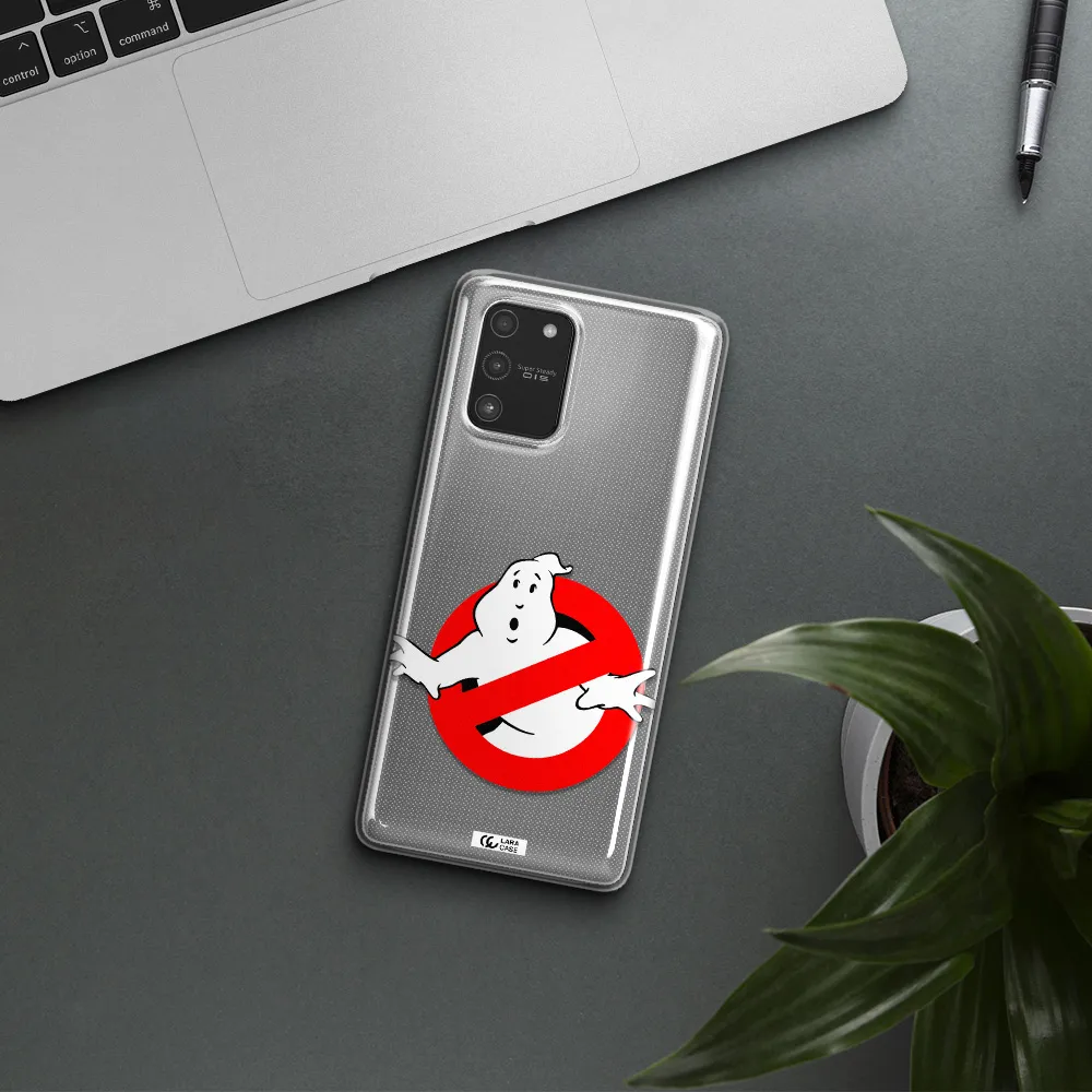 Entry Of Ghosts Is Prohibited Samsung A91 Clear TPU Case