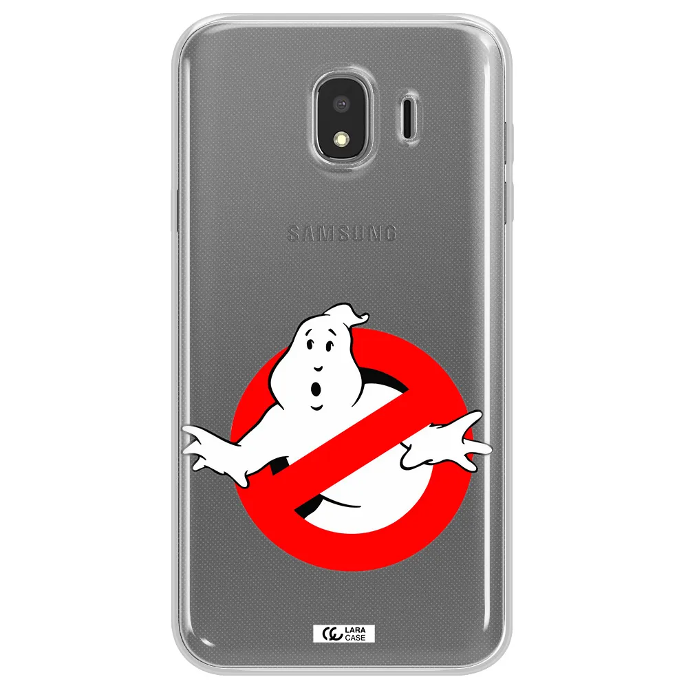 Entry Of Ghosts Is Prohibited Samsung J4 Clear TPU Case
