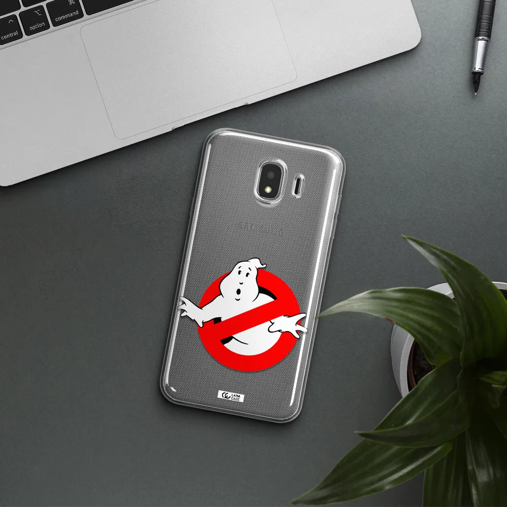 Entry Of Ghosts Is Prohibited Samsung J4 Clear TPU Case