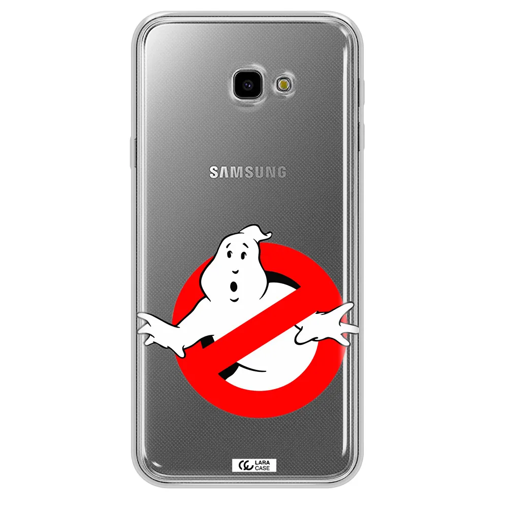 Entry Of Ghosts Is Prohibited Samsung J4 Plus Clear TPU Case