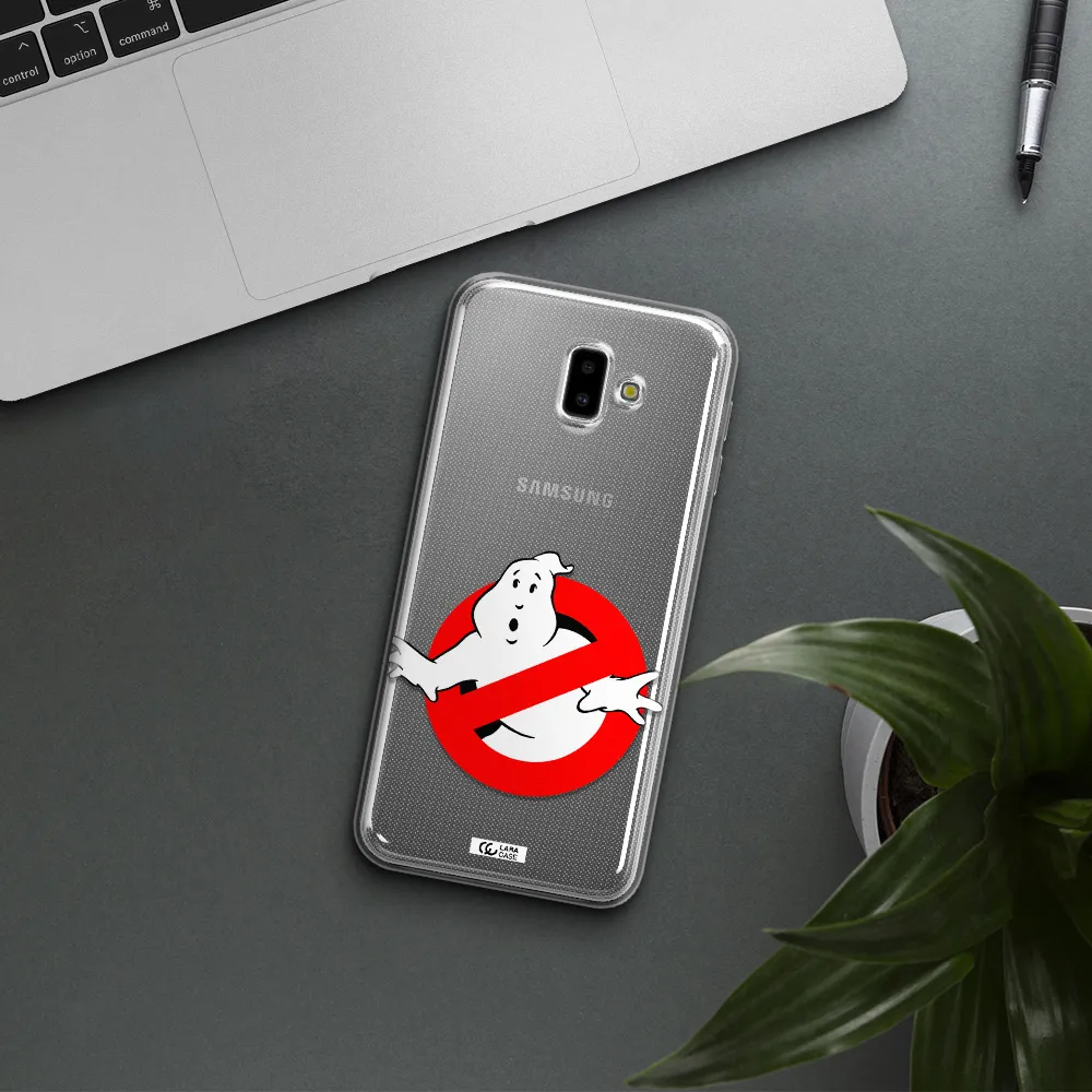 Entry Of Ghosts Is Prohibited Samsung J6 Plus Clear TPU Case