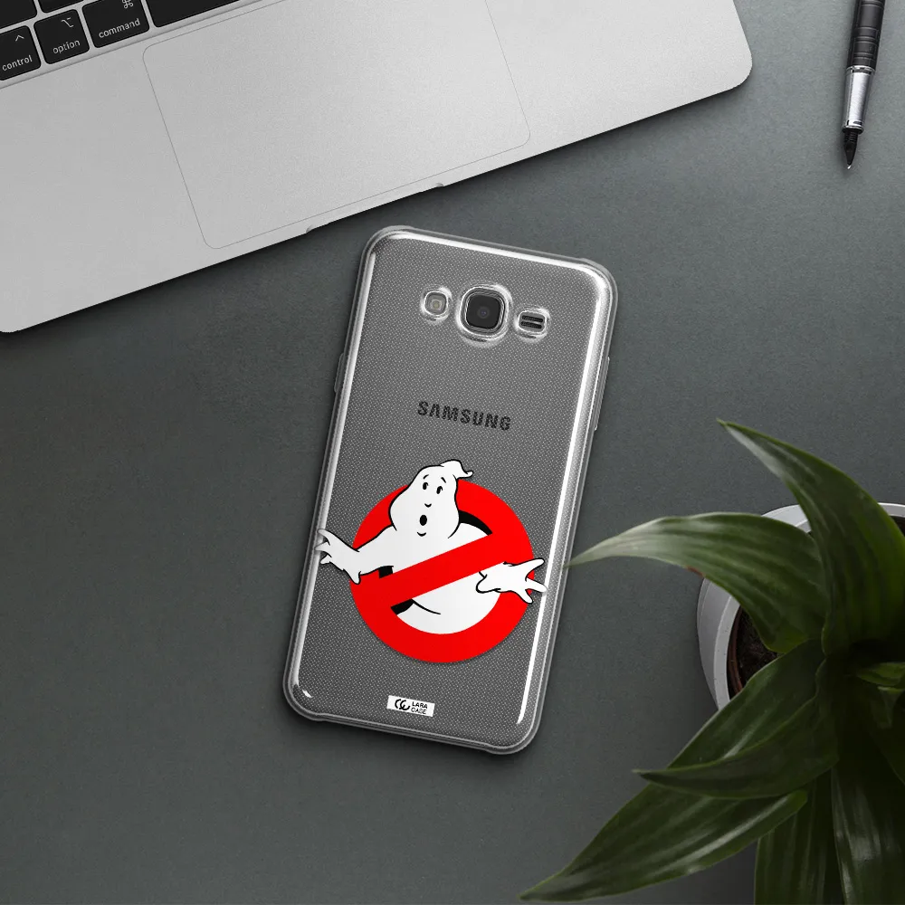Entry Of Ghosts Is Prohibited Samsung J7 Core Clear TPU Case