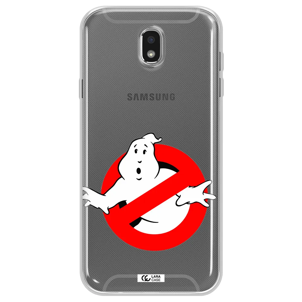 Entry Of Ghosts Is Prohibited Samsung J7 Pro Clear TPU Case