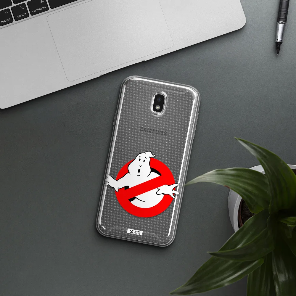 Entry Of Ghosts Is Prohibited Samsung J7 Pro Clear TPU Case