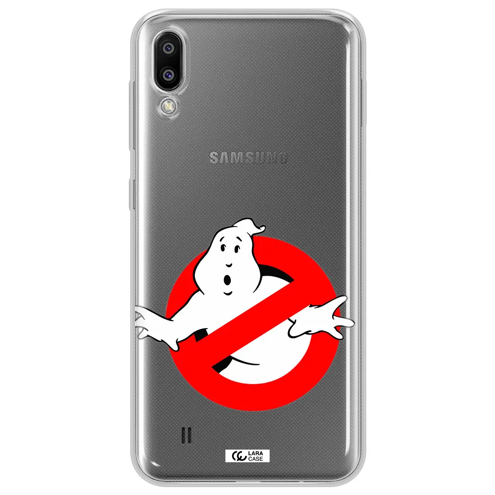 Entry Of Ghosts Is Prohibited Samsung M10 Clear TPU Case