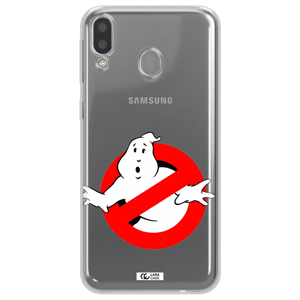 Entry Of Ghosts Is Prohibited Samsung M20 Clear TPU Case