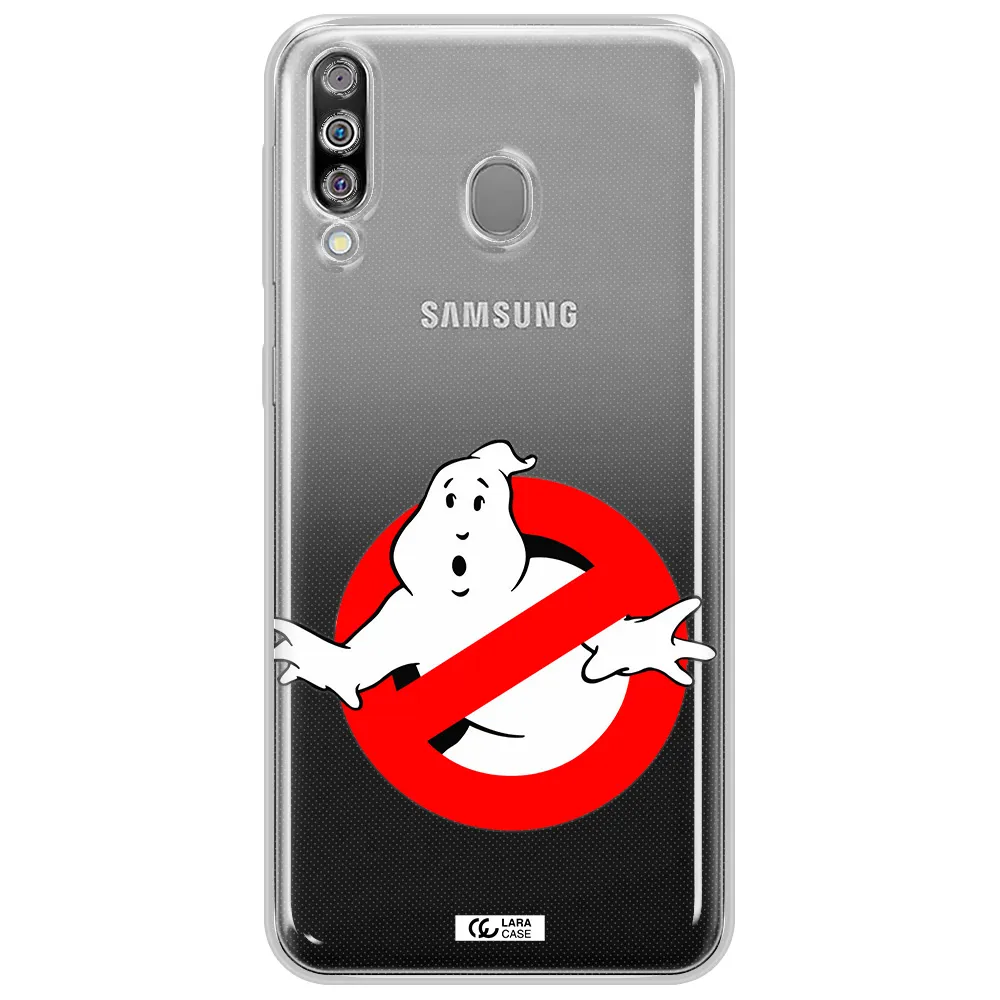 Entry Of Ghosts Is Prohibited Samsung M30 Clear TPU Case