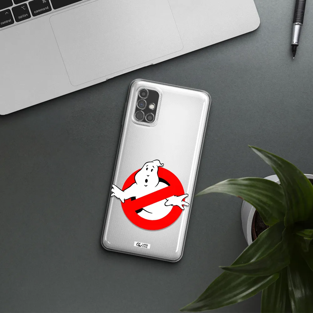 Entry Of Ghosts Is Prohibited Samsung M51 Clear TPU Case