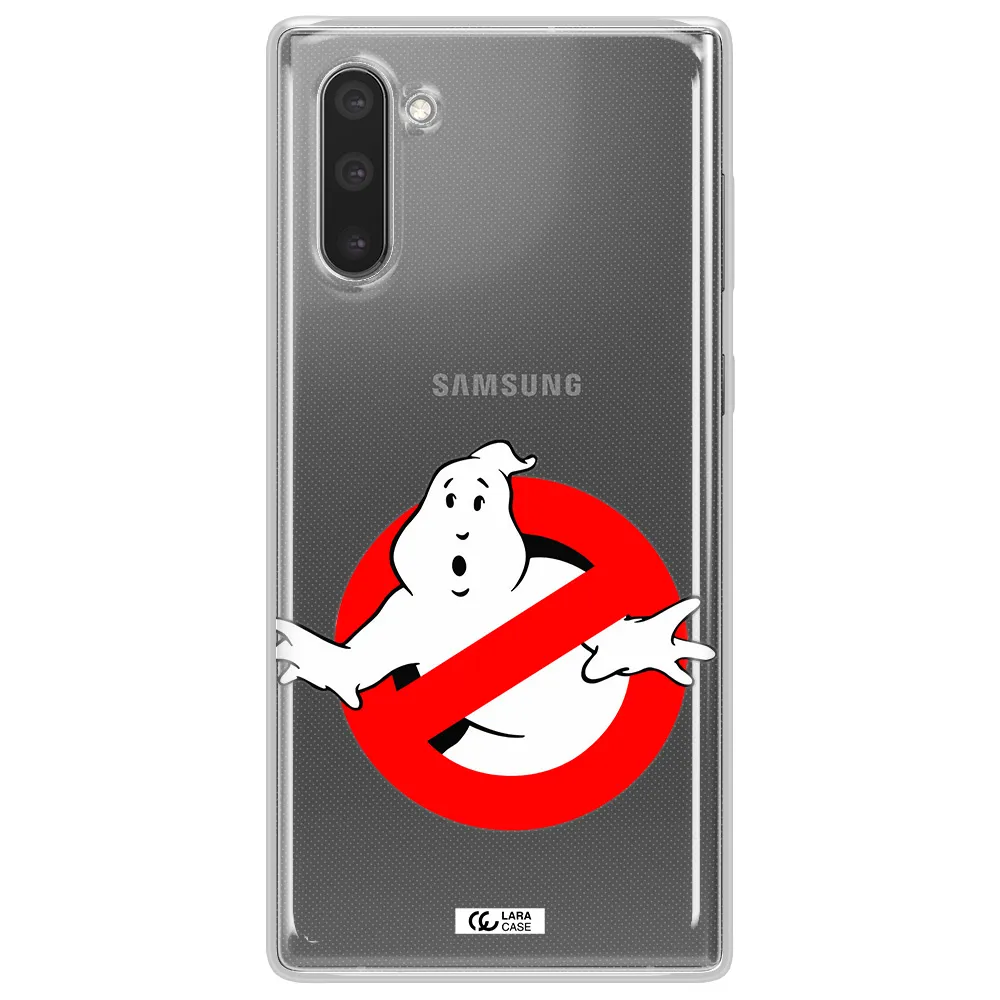 Entry Of Ghosts Is Prohibited Samsung Note 10 Clear TPU Case