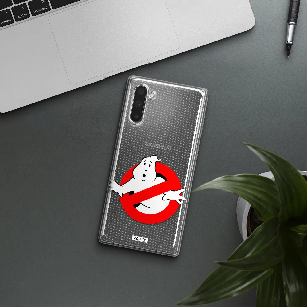 Entry Of Ghosts Is Prohibited Samsung Note 10 Clear TPU Case