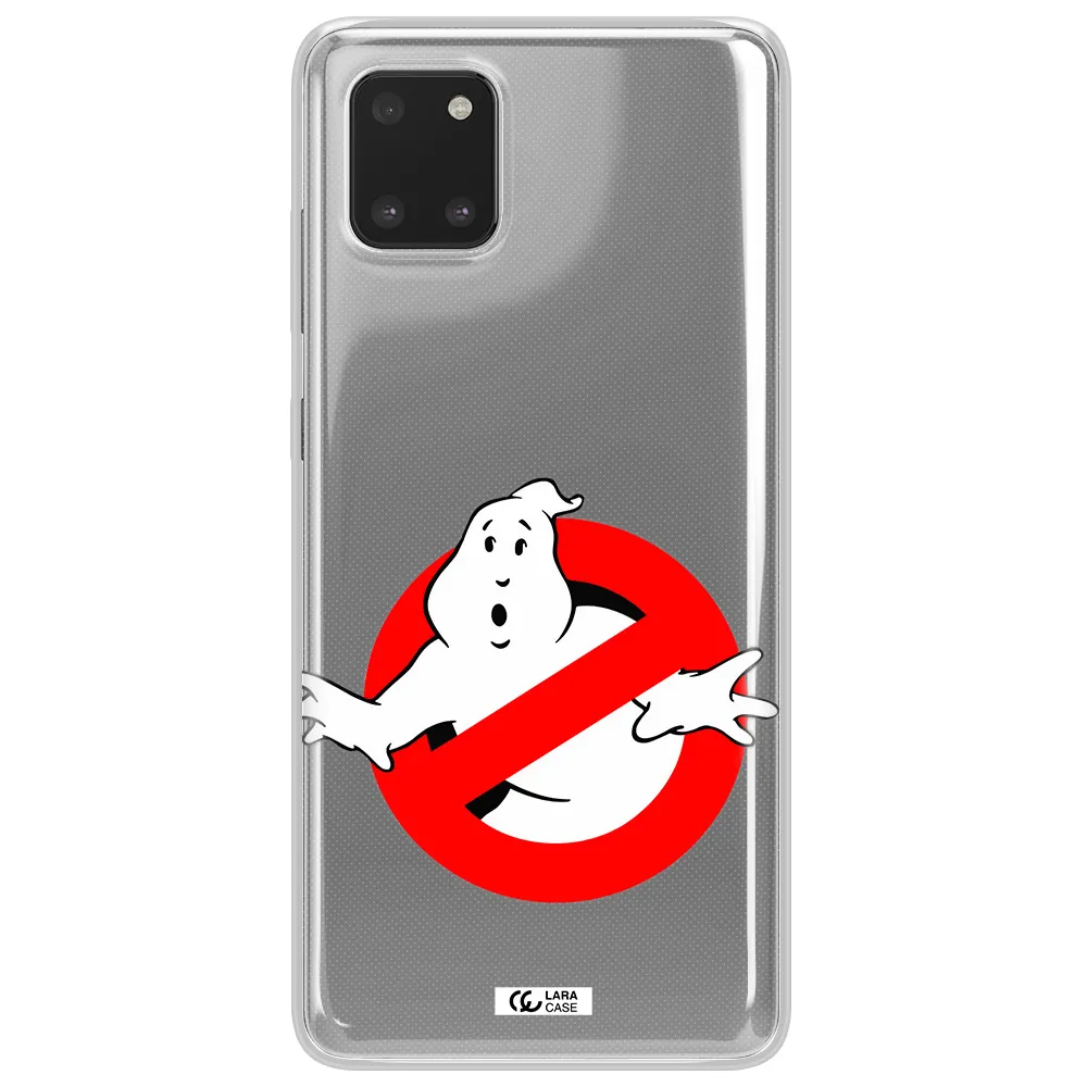 Entry Of Ghosts Is Prohibited Samsung Note 10 Lite Clear TPU Case