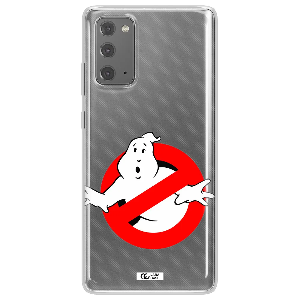 Entry Of Ghosts Is Prohibited Samsung Note 20 Clear TPU Case