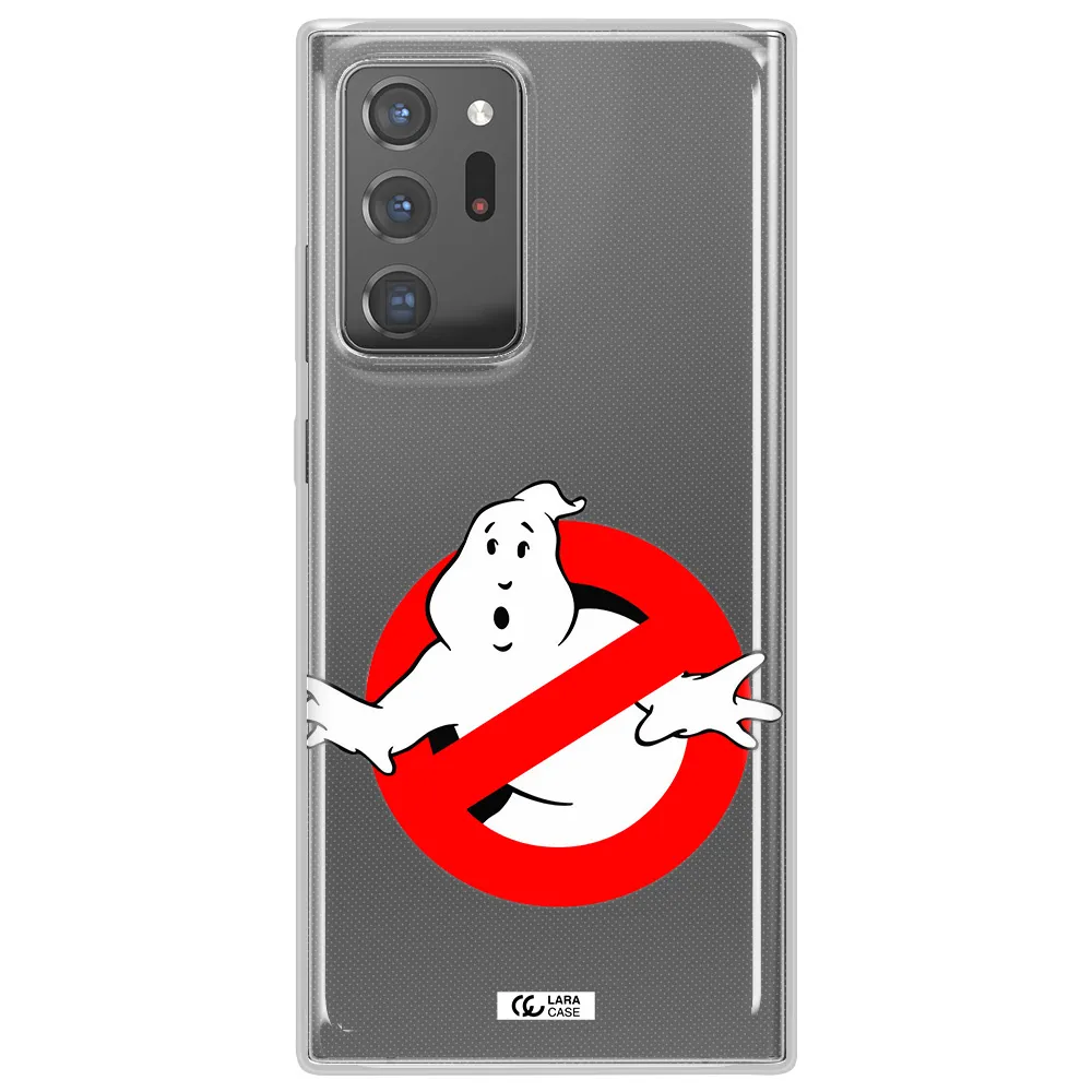 Entry Of Ghosts Is Prohibited Samsung Note 20 Ultra Clear TPU Case