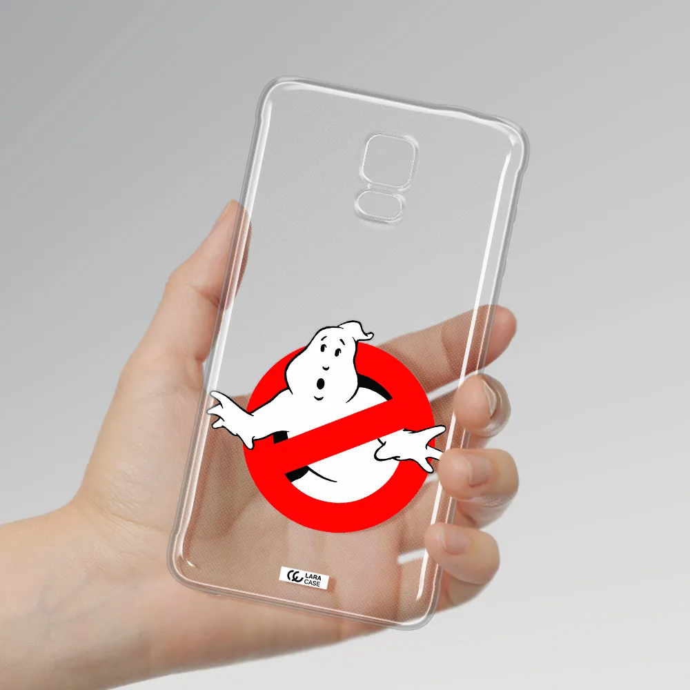 Entry Of Ghosts Is Prohibited Samsung Note 4 Clear TPU Case