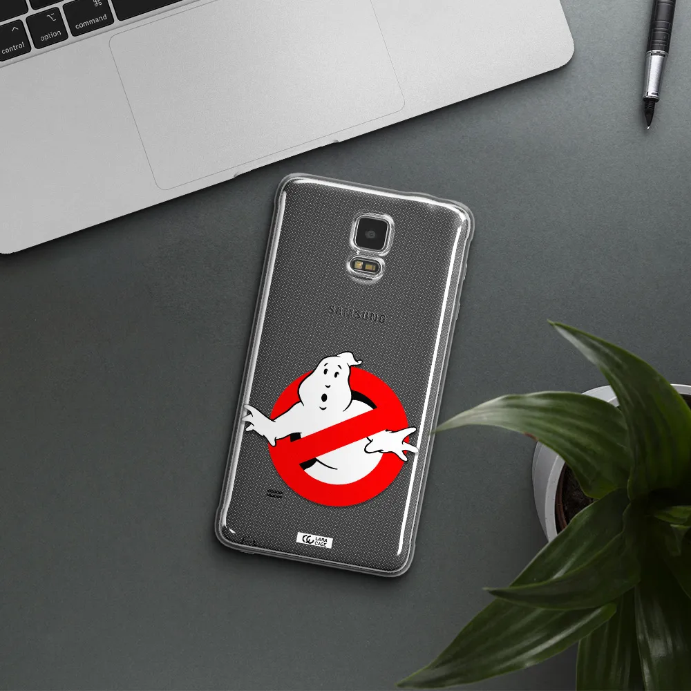 Entry Of Ghosts Is Prohibited Samsung Note 4 Clear TPU Case