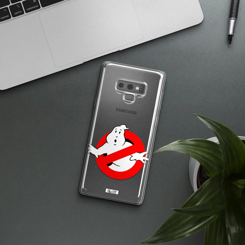 Entry Of Ghosts Is Prohibited Samsung Note 9 Clear TPU Case
