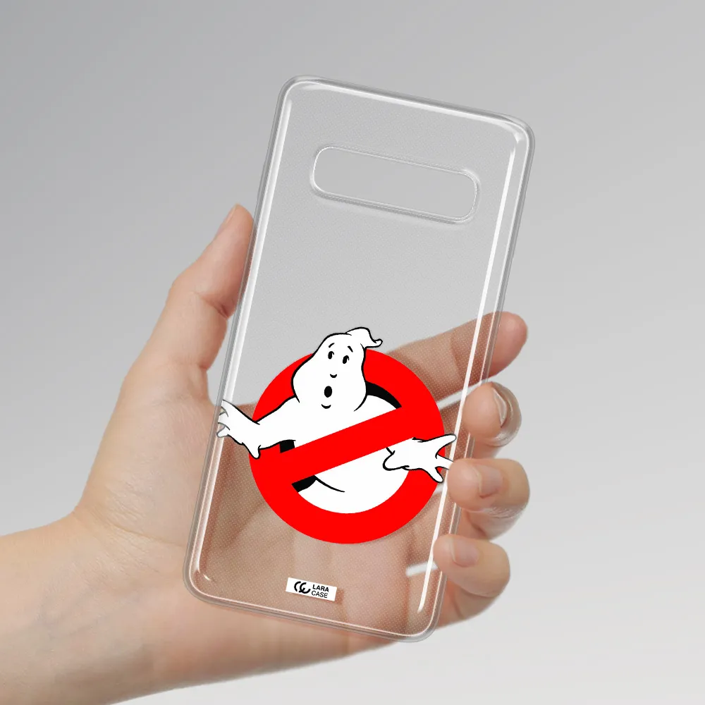 Entry Of Ghosts Is Prohibited Samsung S10 Clear TPU Case