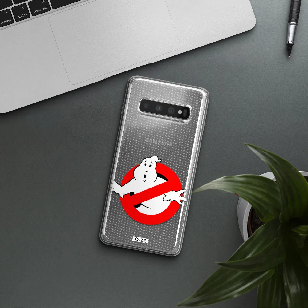 Entry Of Ghosts Is Prohibited Samsung S10 Clear TPU Case