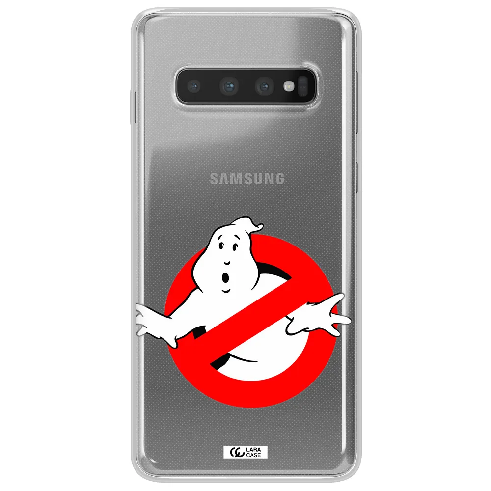 Entry Of Ghosts Is Prohibited Samsung S10 Plus Clear TPU Case
